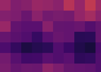 Color Pixels Cloud Abstract Computational Generative Art background illustration