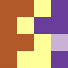 Fototapeta premium Color Pixels Cloud Abstract Computational Generative Art background illustration