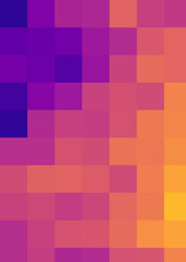 Color Pixels Cloud Abstract Computational Generative Art background illustration