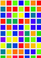 Color Pixels Cloud Abstract Computational Generative Art background illustration