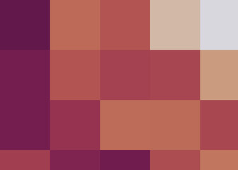 Color Pixels Cloud Abstract Computational Generative Art background illustration