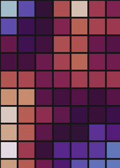 Color Pixels Cloud Abstract Computational Generative Art background illustration