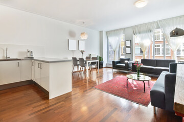 Luxury and beautiful living room interior design