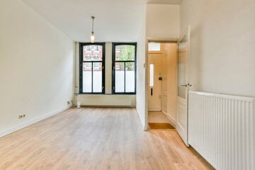 Interior of a spacious room in a luxury house