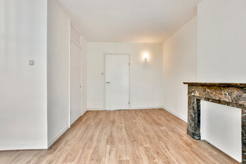 Interior of a spacious room in a luxury house