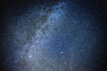 Fototapeta na wymiar Sterne Stars Sternschnuppen Shootingstars Milchstraße Milkyway