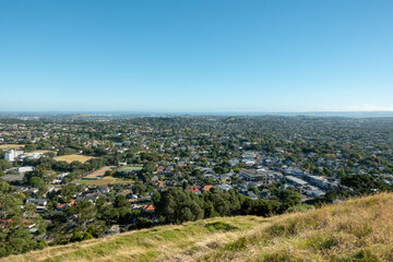 Fototapeta na wymiar ニュージーランドのオークランドの観光名所を観光している風景 Scenery of sightseeing in Auckland, New Zealand.