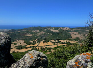 Fototapeta na wymiar Landschaft in Nord-Sardinien