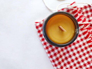 Świeca z wosku pszczelego