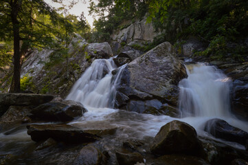 Fototapeta premium The Falls Of Lana Vermont Waterfalls