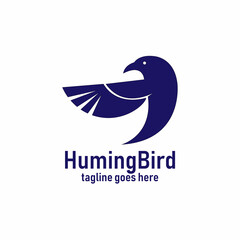 bird animal design logo vector