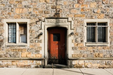Fototapeta na wymiar Historic architecture in downtown Lewistown, Pennsylvania