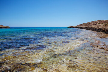 Landa beach in Ayia Napa, Cyprus