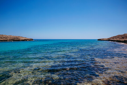 Landa beach in Ayia Napa, Cyprus