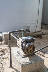 Fototapeta premium Automatic water lifting pump 