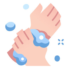 soap wash hand icon