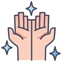 clean hands icon