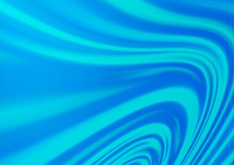 Light BLUE vector template with liquid shapes.