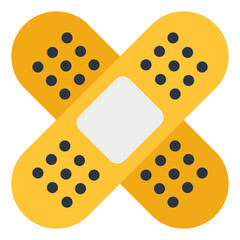 Modern design icon of first aid bandages