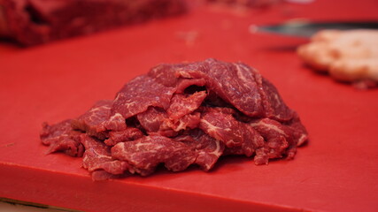 Beef at the livestock market in Majang-dong, Seoul, Korea BBQ, Korea BBQ, Korean BBQ Grilling Method, Grade 2A Beef