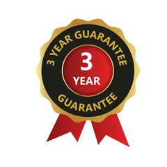 year guarantee logo, Guaranteed badges, One Year Warranty