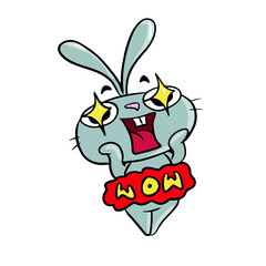 Vector design on a white isolated background for postcards, banners, stickers for social networks.