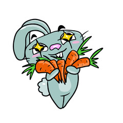 Vector design on a white isolated background for postcards, banners, stickers for social networks.