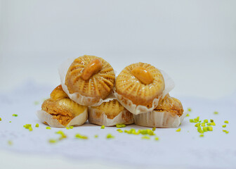 Moroccan biscuits are served with tea. Moroccan biscuits cookies morocco