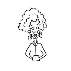 Vector design on a white isolated background for postcards, banners, stickers for social networks.