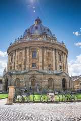 Radcliffe Camera in a sunny day, Oxford UK