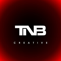 TNB Letter Initial Logo Design Template Vector Illustration
