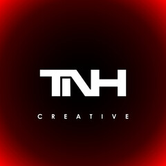 TNH Letter Initial Logo Design Template Vector Illustration