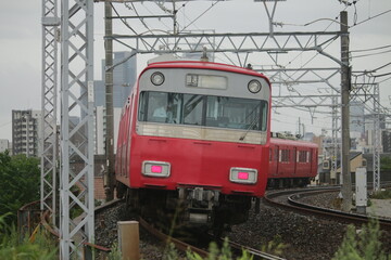 Obraz premium 名古屋鉄道の電車