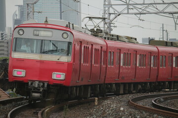 Obraz premium 名古屋鉄道の電車