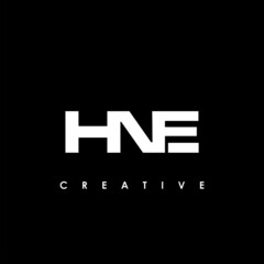 HNE Letter Initial Logo Design Template Vector Illustration