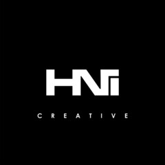HNI Letter Initial Logo Design Template Vector Illustration