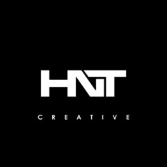 HNT Letter Initial Logo Design Template Vector Illustration