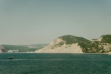 a small town resort located in a mountainous area near the shores of the Black Sea