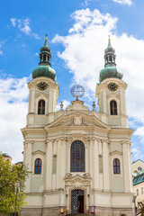 Fototapeta na wymiar Catholic Church of St. Mary Magdalene in Karlovy Vary
