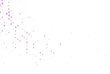 Light Pink vector cover with EUR, JPY, GBP signs.