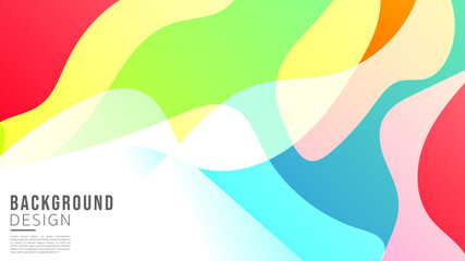 Abstract Color background, Many shapes, many colors.  with copy space for text  , Flat Modern design for presentation , illustration Vector EPS 10