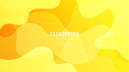 Abstract Color background, yellow graphic with copy space for text  , Flat Modern design for presentation , illustration Vector EPS 10
