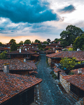 view of the old town of kotor