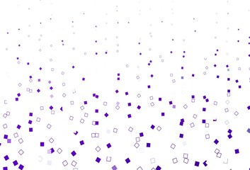 Light Purple vector background with rectangles.