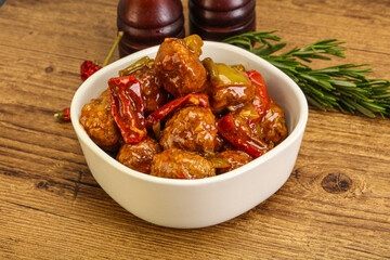Meat ball in tomato sauce