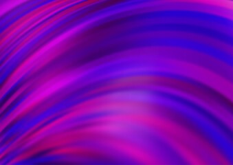 Fototapeta premium Light Purple vector background with liquid shapes.