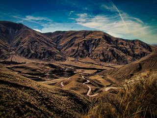 paisaje Salta, Argentina, Cachi, Cuesta del Obispo, Valles Calchaquí, 