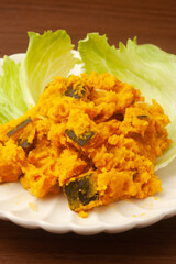 カボチャのサラダ