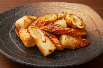 竹輪の磯辺焼き