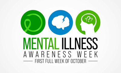 Mental illness awareness week is observed every year in October, mental illness is a health problem that significantly affects how a person feels, thinks, behaves, and interacts with other people.